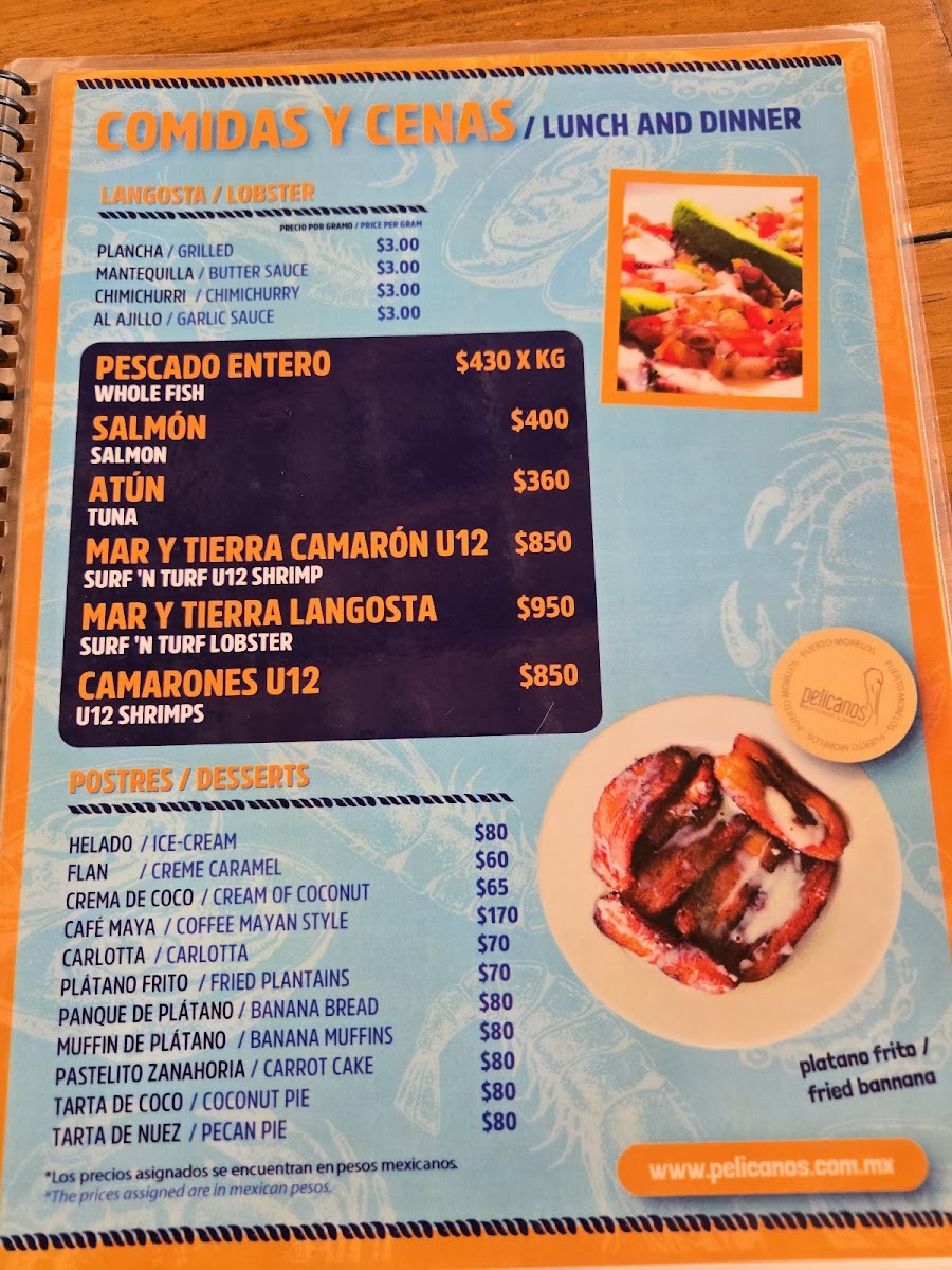 Pelicanos Menu - Image 4