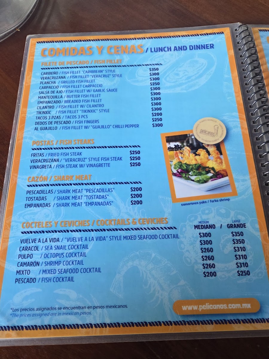 Pelicanos Menu - Image 6